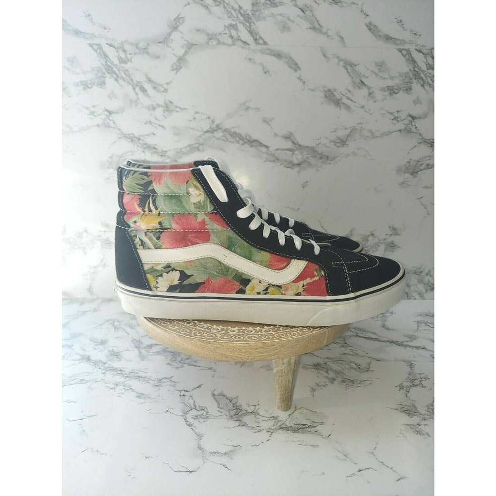 Vans Mens Sk8 Hi 721356 Canvas Lace Up Multicolor Skateboarding Shoes Size US 11 - Picture 7 of 11
